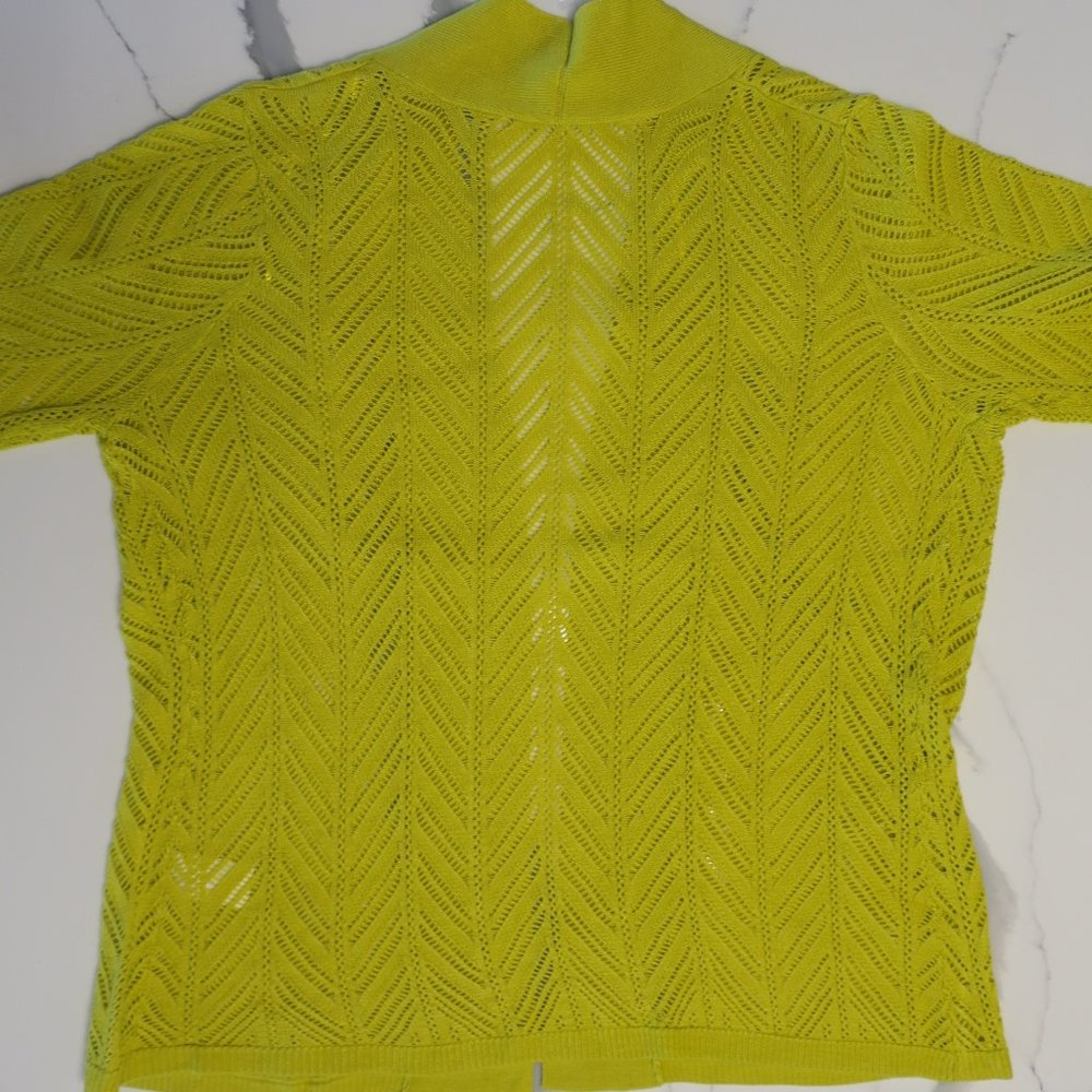 NWT Cyrus Green Pinea Spring Cardigan Medium - Picture 4 of 5